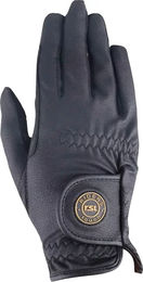 RSL Reithandschuhe Georgia Unisex aus Kunstleder Schwarz Taille 7,5 – Bild 1 von 2