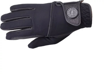 RSL Riders Touch Cortina Reithandschuhe für Kinder Schwarz Taille 6,5 – Bild 1 von 1