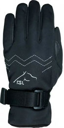 RSL Riders Touch Espoo Winterreithandschuhe aus wasserabweisendem Windex für Damen und Herren in Schwarz Größe S – Bild 1 von 2