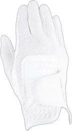 Produktbild von RSL Riders Touch Palermo Reithandschuhe aus Kunstleder Unisex Beige Weiß Taille 8,5