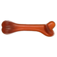 Produktbild von Rubba Flamingo Hundespielzeug Knochen aus Naturkautschuk braun