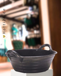 RUBI Gummitrog Futtertrog Schwarz 11 Liter – Bild 1 von 2