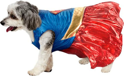 Rubies DC Comics Supergirl Haustierkostüm für Hunde und Katzen Größe S – Bild 1 von 6