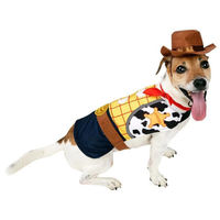 Produktbild von Rubies Woody Hundekostüm aus Polyester in Gelb und Braun Größe XS