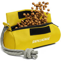 Produktbild von Rudelkönig Futterbeutel Hund Apportierbeutel aus Polyester Gelb