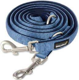 Rudelkönig Hundeleine Bella Blau Gurtband – Bild 1 von 3