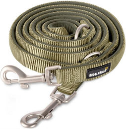 Rudelkönig Hundeleine Bella Gepolsterte Führleine aus Nylon und Neopren verstellbar 2,30m für alle Hundegrößen – Bild 1 von 5