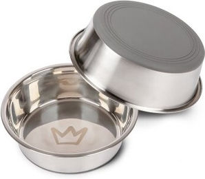 Rudelkönig Hundenapf Set aus Edelstahl in Silber für große Hunde 2er Pack - 2 x 1,75 l – Bild 1 von 7