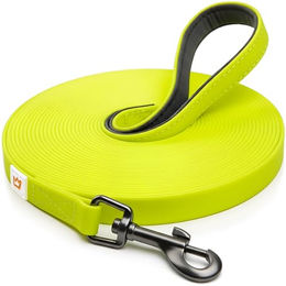Rudelkönig Schleppleine aus Biothane für Hunde Gelb 10m waterproof - 10 m – Bild 1 von 6