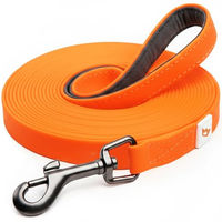 Produktbild von Rudelkönig Schleppleine für Hunde aus Biothane wasserfest Orange 5m - 5 m