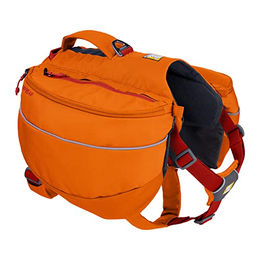 Ruffwear Approach Pack Hunderucksack mit integriertem Geschirr Campfire Orange Medium – Bild 1 von 10