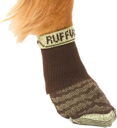 Produktbild von Ruffwear Bark'n Boot Pfotenschuhe für Welpen in Braun