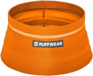 Produktbild von Ruffwear Bivy Faltbarer Reisenapf für Hunde aus Silikon Orange Größe M