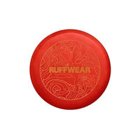 Produktbild von Ruffwear Camp Flyer Hundespielzeug 2-in-1 Wurfscheibe und Napf Rot - 1 Stk.