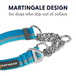 Ruffwear Chain Reaction Hundehalsband Blau Bunt Größe S – Bild 1 von 3