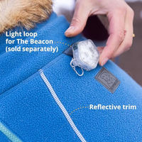 Produktbild von Ruffwear Climate Changer Fleece-Hundejacke für alle Altersstufen in Grau und Blau