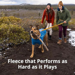 Ruffwear Climate Changer Fleece-Hundejacke für Hunde mit Reißverschluss und reflektierenden Details – Bild 1 von 2