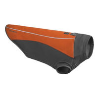 Produktbild von Ruffwear Climate Changer Hundepullover Canyonlands Orange XS wasserabweisend