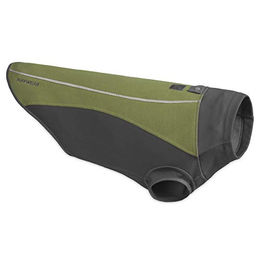 Ruffwear Climate Changer Hundepullover wasserabweisend Grün XL – Bild 1 von 10