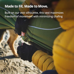 Ruffwear Climate Changer Hundeweste Winterjacke für kleine Hunde in Grün Größe S – Bild 1 von 6