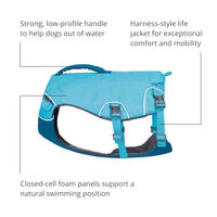 Produktbild von Ruffwear Confluence Hundeschwimmweste Rettungsweste für kleine Hunde und Welpen Blau Größe S