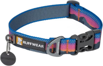Produktbild von Ruffwear Crag Hundehalsband Blau Bunt
