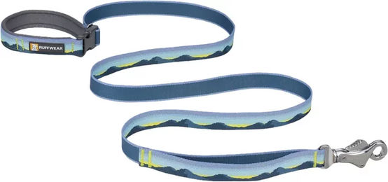 Produktbild von Ruffwear Crag Hundeleine Blau mit Gurtband