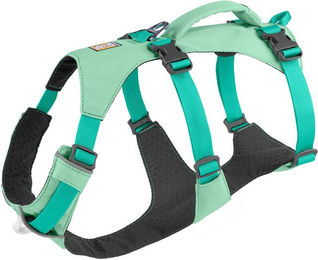Ruffwear Flagline Hundegeschirr Sportgeschirr Grün Größe S – Bild 1 von 4