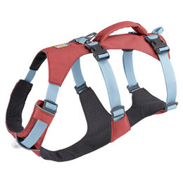 Produktbild von Ruffwear Flagline Sportgeschirr für Hunde aus Nylon in Rosa Größe XS wasserabweisend