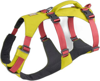 Produktbild von Ruffwear Flagline Sportgeschirr für Hunde mit Griff Gelb L/XL