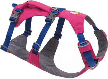 Produktbild von Ruffwear Flagline Sportgeschirr für Hunde mit Griff Rosa XS
