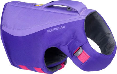 Ruffwear Float Coat Schwimmweste für Hunde aus Polyester in Lila Blau Größe S – Bild 1 von 5