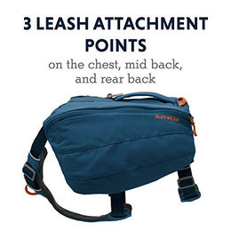 Ruffwear Front Range Day Pack Hundegeschirr wasserabweisend Blau XS - 4,5 l – Bild 1 von 7