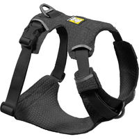 Produktbild von Ruffwear Front Range Flex Hundegeschirr Sportgeschirr für Welpen Grau Schwarz Größe S