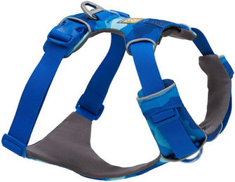Ruffwear Front Range Harness H-Geschirr für Hunde Blau mit Aluminium-Elementen – Bild 1 von 3