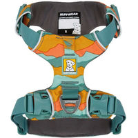 Produktbild von Ruffwear Front Range Harness Hundeführgeschirr in Türkis und Bunt
