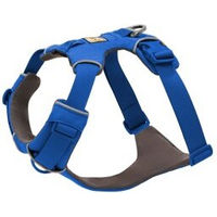 Produktbild von Ruffwear Front Range Hundegeschirr Blau Größe M aus Polyester und Nylon wasserabweisend - 1 Stk.