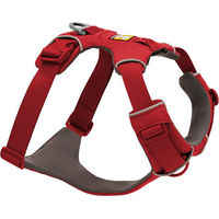Produktbild von Ruffwear Front Range Hundegeschirr Red Canyon Größe S aus Polyester wasserabweisend