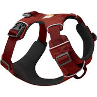 Produktbild von Ruffwear Front Range Hundegeschirr reflektierend gepolstert Red Clay XS