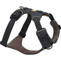 Produktbild von Ruffwear Front Range Hundegeschirr Y-Geschirr aus bluesign-geprüftem Polyester in Basalt Gray Größe L/XL