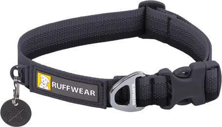Ruffwear Front Range Hundehalsband aus Aluminium in Grau oder Schwarz – Bild 1 von 1