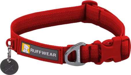 Ruffwear Front Range Hundehalsband aus Aluminium in Rot – Bild 1 von 1