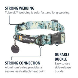 Ruffwear Front Range Hundehalsband für kleine Hunde Größe S in Salbei Grün - 1 Stk. – Bild 1 von 3