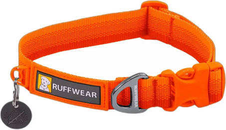 Produktbild von Ruffwear Front Range Hundehalsband Orange mit Aluminium-Verschluss