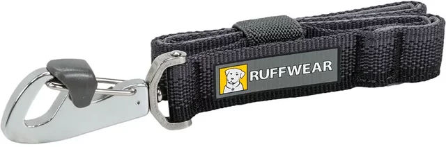Produktbild von Ruffwear Front Range Kurzführer für Hunde aus Gurtband in Grau oder Schwarz