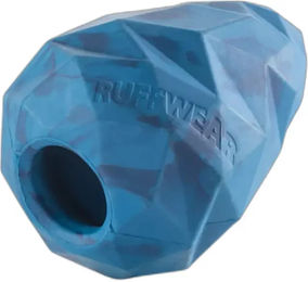 Produktbild von Ruffwear Gnawt-a-Cone Intelligenzspielzeug für Hunde aus Naturkautschuk Blau