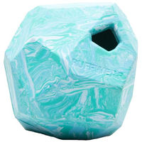 Produktbild von Ruffwear Gnawt-a-Rock Hundespielzeug aus Gummi Glacial Blue M/L