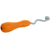 Produktbild von Ruffwear Gourdo Hundespielzeug aus Naturkautschuk Orange Größe L