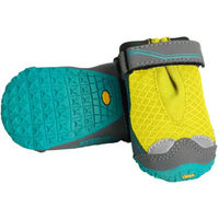 Produktbild von Ruffwear Grip Trex Hundeschuhe in Grün und Gelb