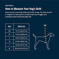 Produktbild von Ruffwear Hemp Hound Hundepullover aus Bio-Baumwolle Blau XS